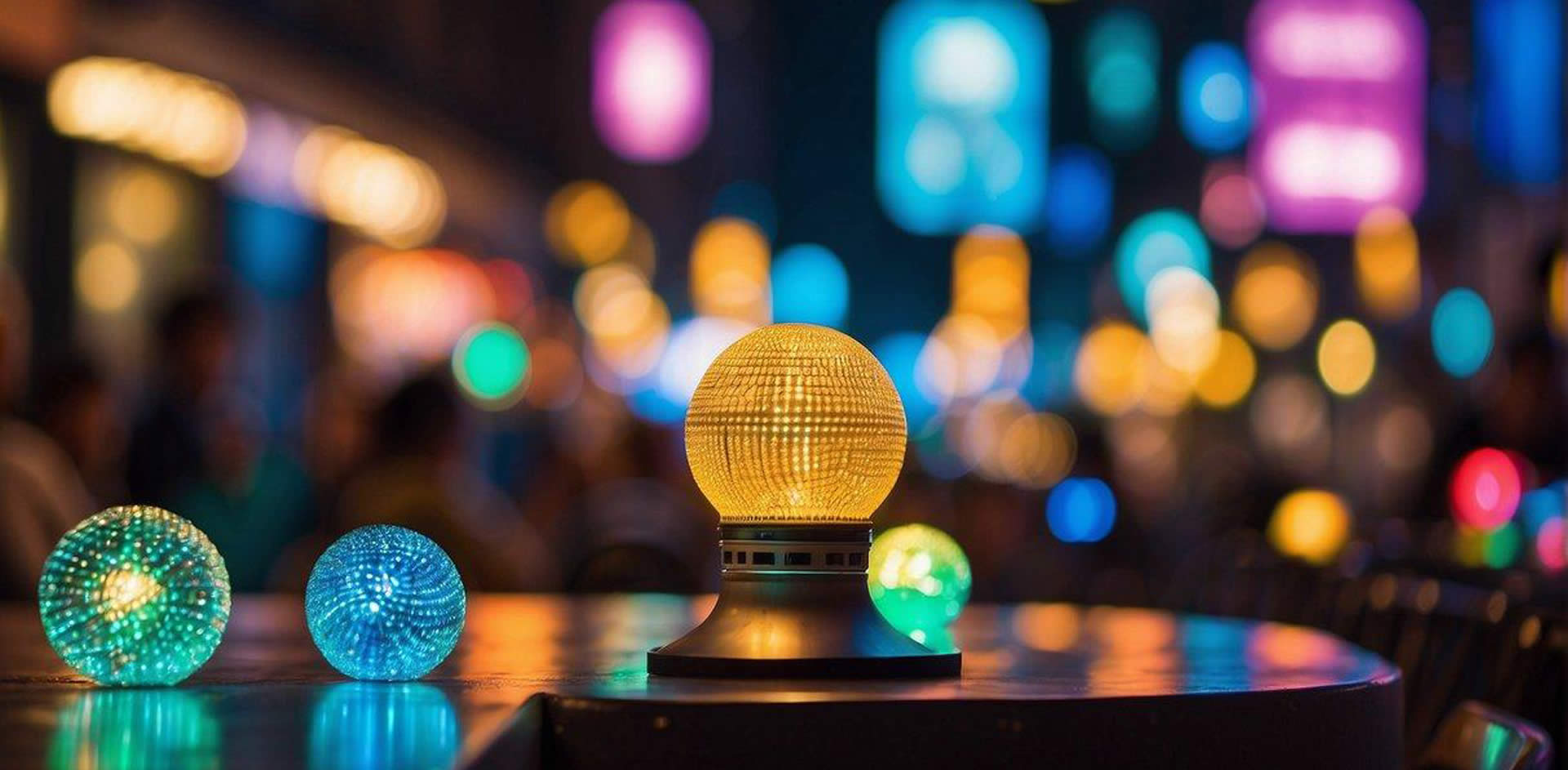 Colorful lights illuminate the bustling streets. Music fills the air as people enjoy dining, dancing, and live performances at various venues. The energetic atmosphere is alive with excitement and vibrant nightlife