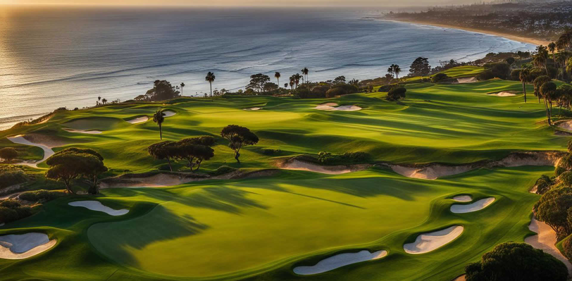 Spectacular view at La Jolla Country Club
